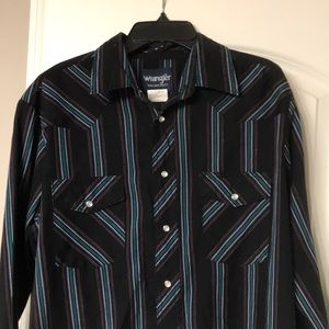 Vintage pearl snap shirt